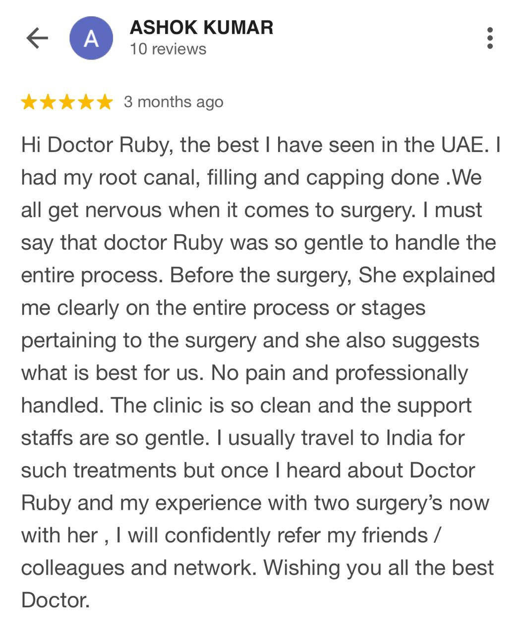 Dentiva patient review screenshot 01