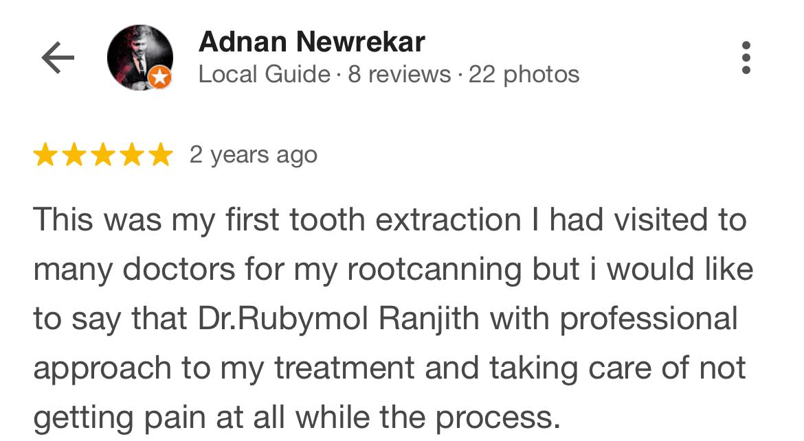Dentiva patient review screenshot 05