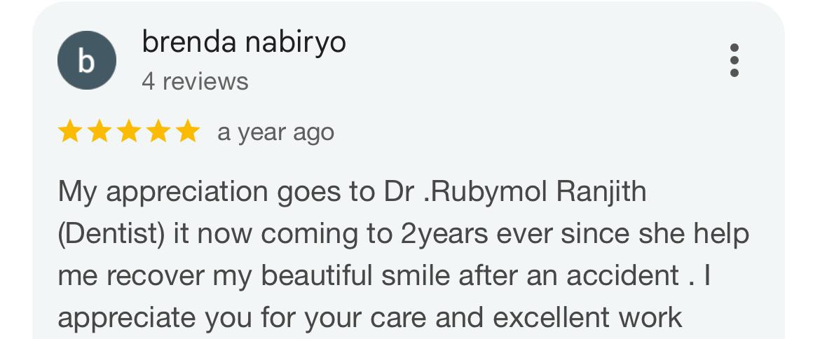 Dentiva patient review screenshot 06