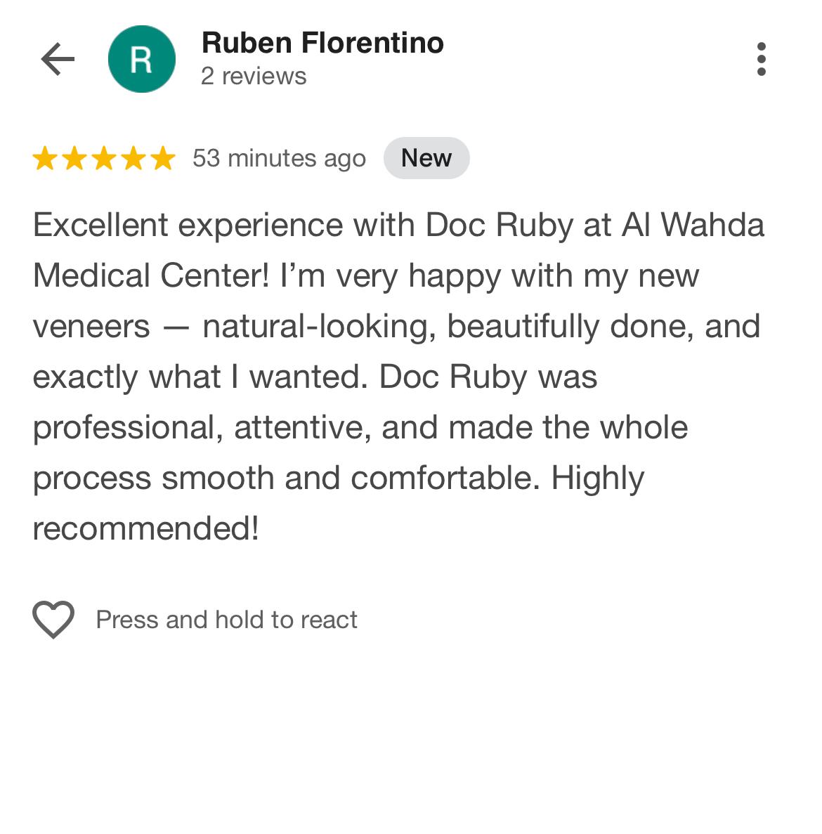 Dentiva patient review screenshot 16